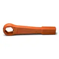 Striking Face Box Wrench 6 Point Straight Handle Heavy Duty Safety Orange - 18H64