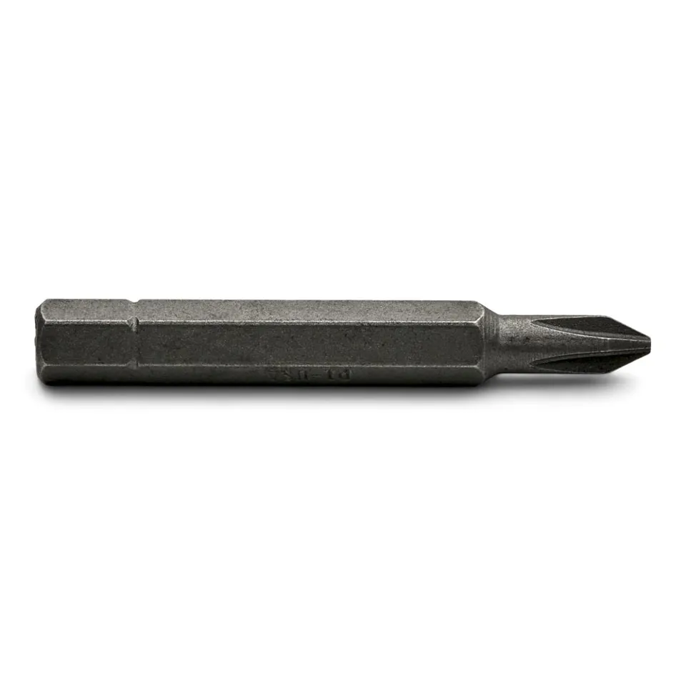 1/4" Drive Long Length Phillips Screwdriver Bit Replacement - #1