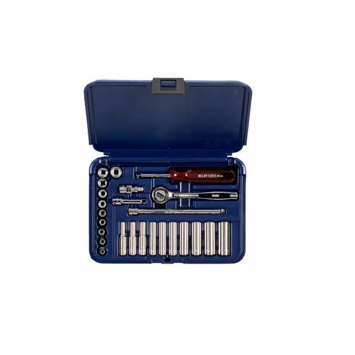 1/4" Drive 25 Piece Blow Mold Case Set