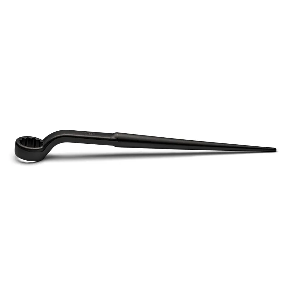 Structural Spud Wrench 12 Point Box End w/Offset Head Black Industrial - 13/16"