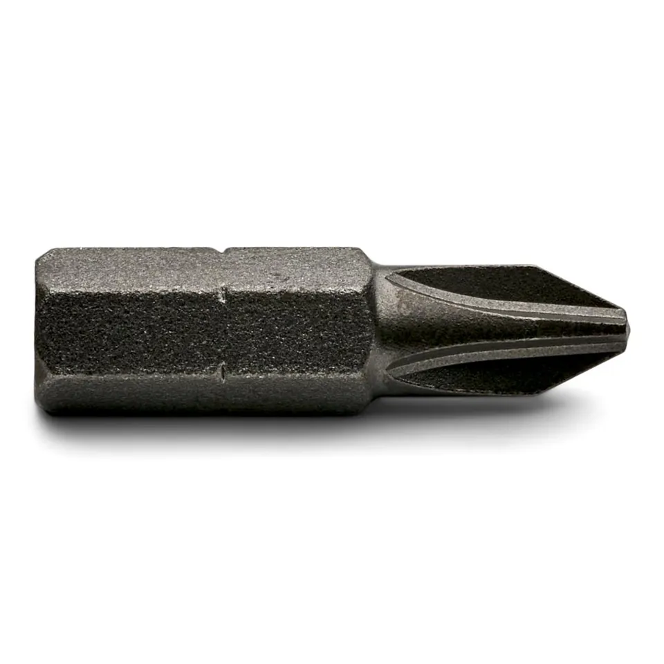 1/4" Drive Standard Phillips Screwdriver Bit Replacement - #1