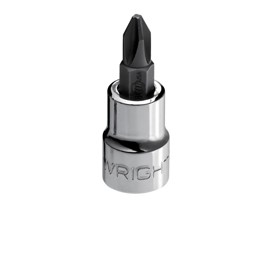 1/4" Drive Screwdriver Bit Socket w/Standard Phillips Bit - #1
