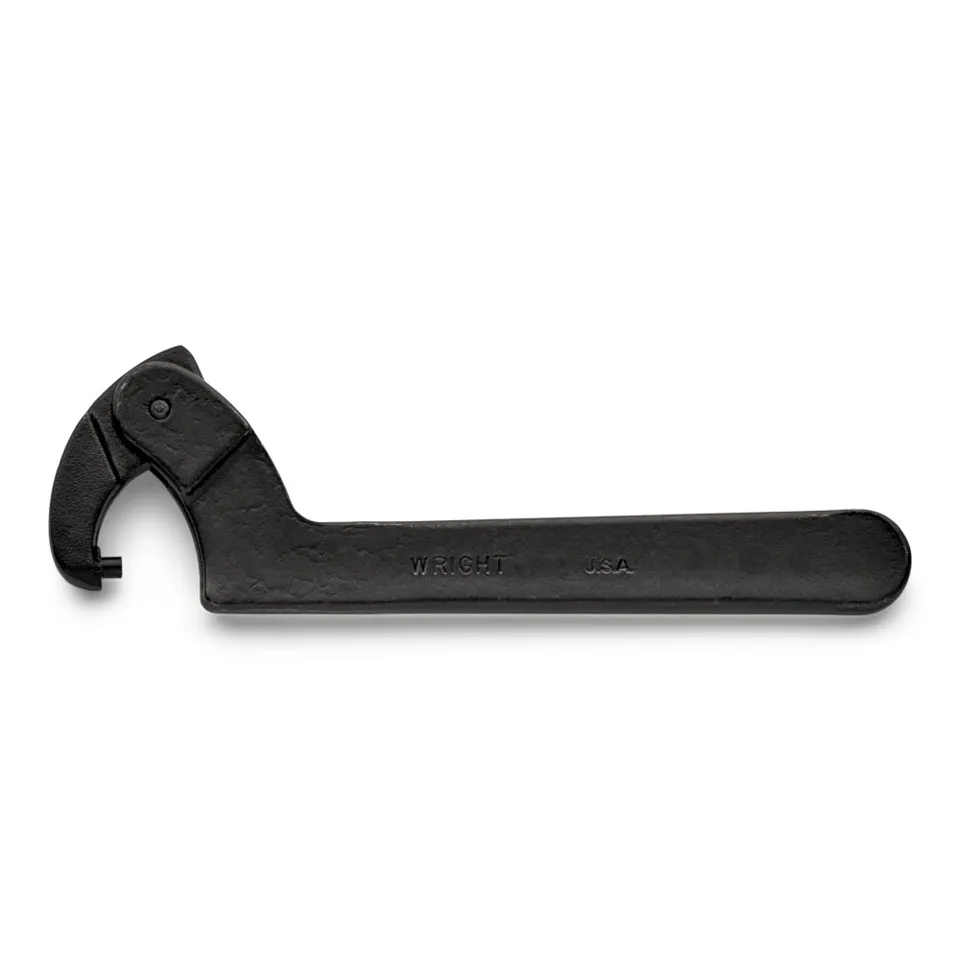 Spanner Wrench Adjustable Pin Black Industrial Capacity Range - 3/4" to 2"