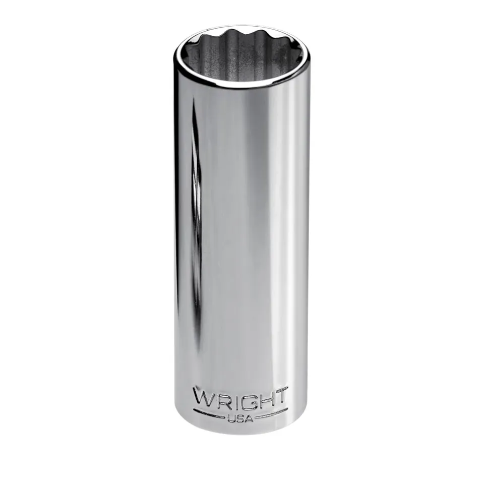 1/4" Drive 12 Point Deep Socket - 3/16"