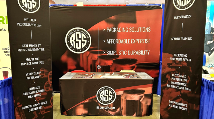 RSS MACLIN booth at The Craft Brewers Conference & Brew Expo 2023